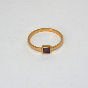 Lilla Square Ring