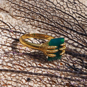 Dragon's Emerald Ring Petit