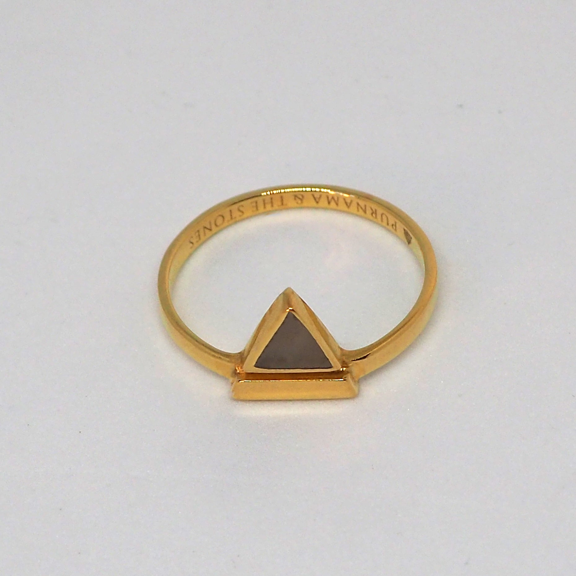 Lilla Triangle Ring